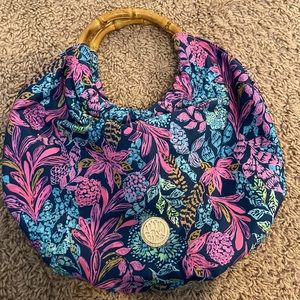 Lilly pulitzer bamboo purse! NWOT